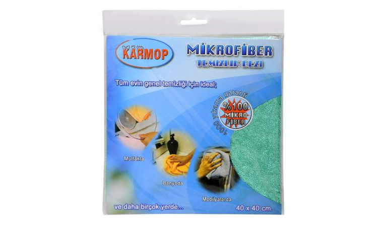 Karmop Microfiber Bez 40x40 OPP
